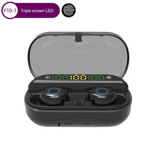 Load image into Gallery viewer, V10 Wireless Bluetooth V5.0 Earphone Sports Wireless Earphone LED Digital Display Touch Control 8D Stereo Earbuds Mic Headphones